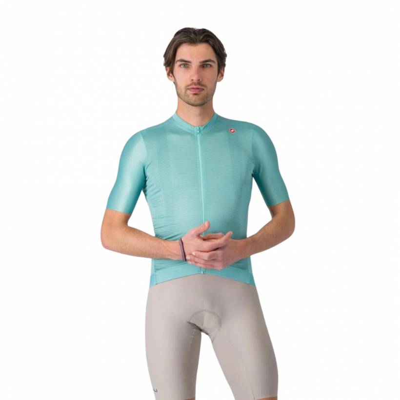 Maglia Castelli Espresso Manica Corta Blu