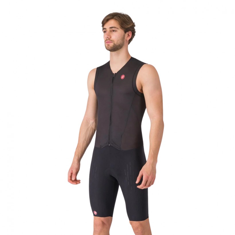 Trifonction Castelli Free San Remo 3 Sans Manches Noir