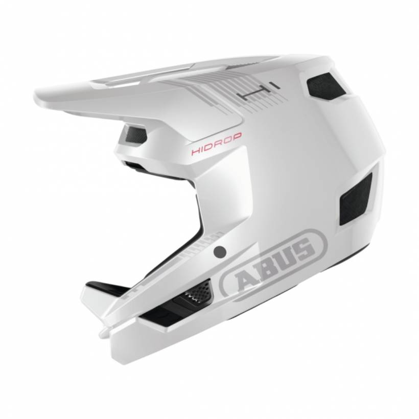 Abus Hidrop Shiny White Helmet