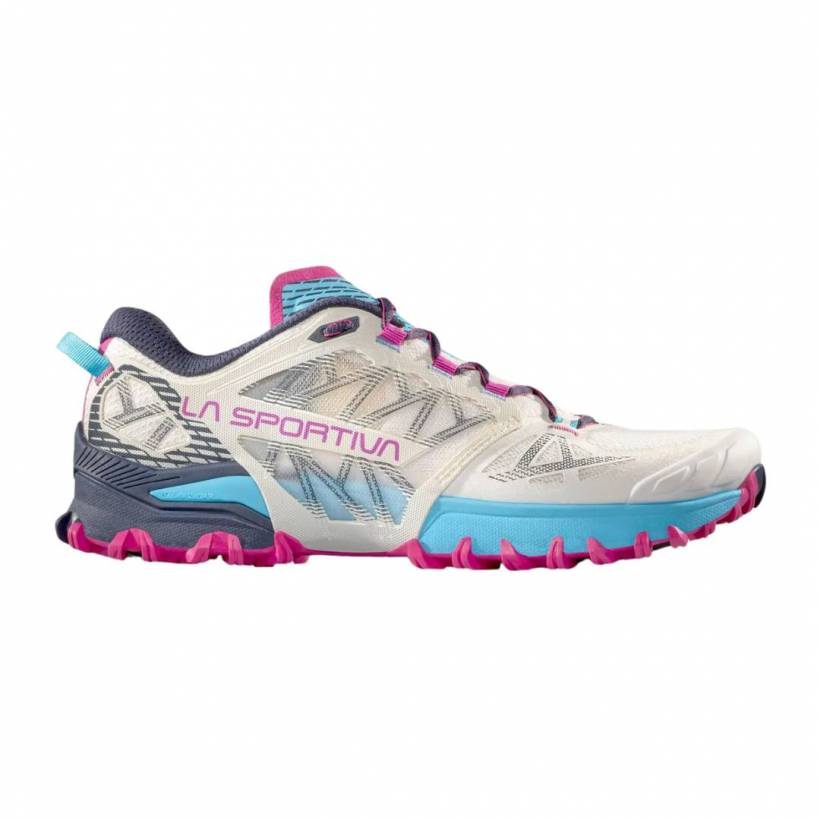 Chaussures La Sportiva Bushido III Blanc Bleu Femme