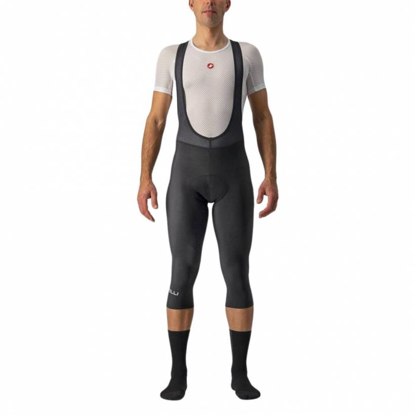 Culote Castelli Pirata Térmico Entrata Negro Gris