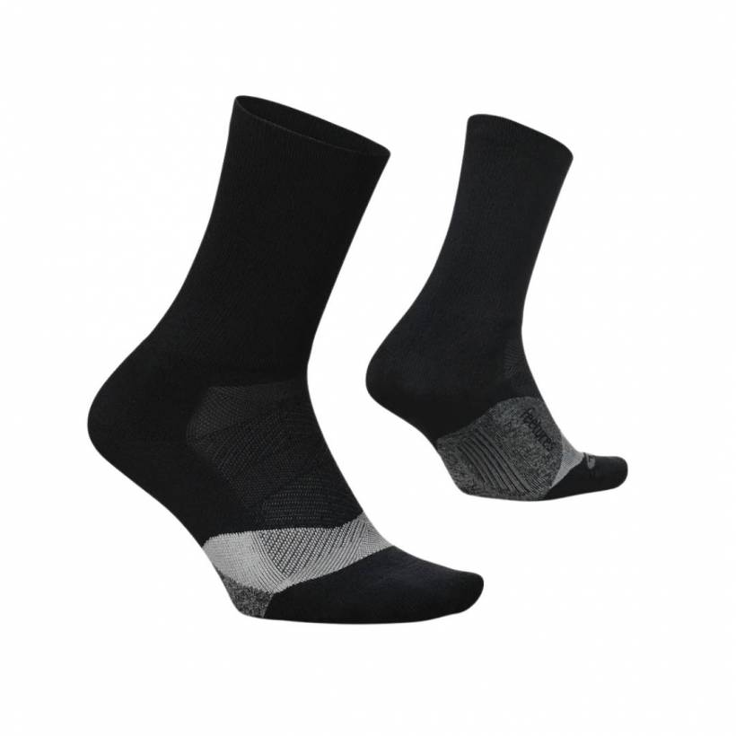Chaussettes Feetures Elite Light Cushion Mini Crew Noir