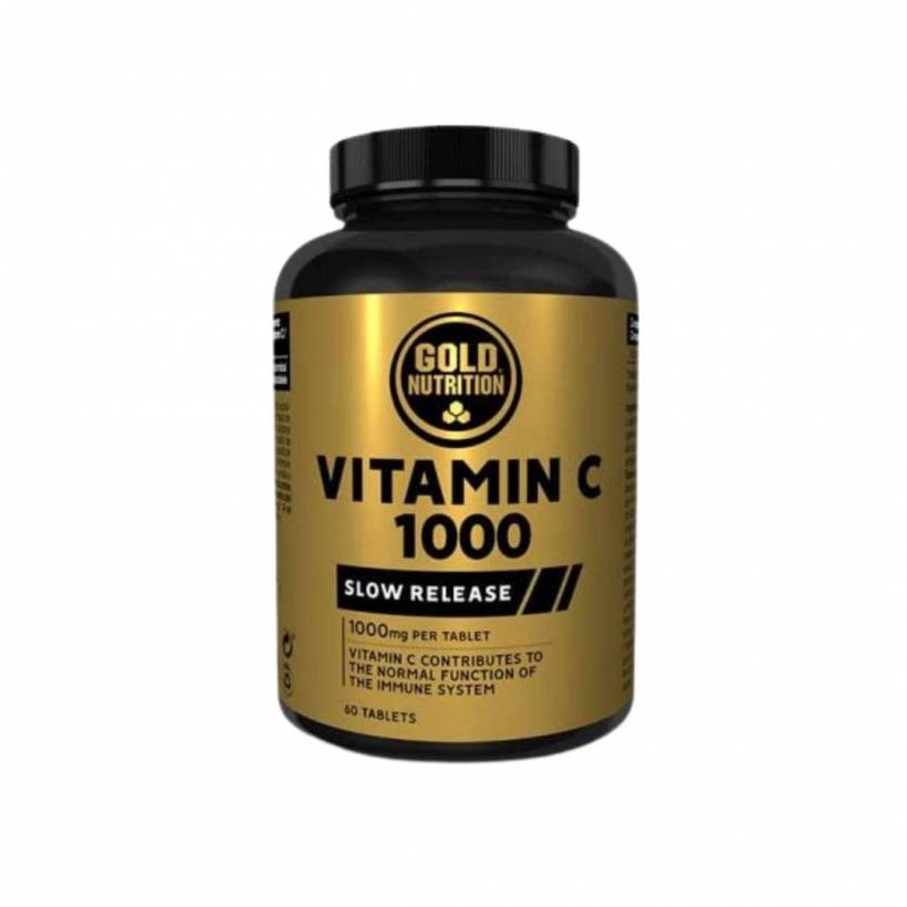Vitamina C GoldNutrition 1000mg 60 Cápsulas