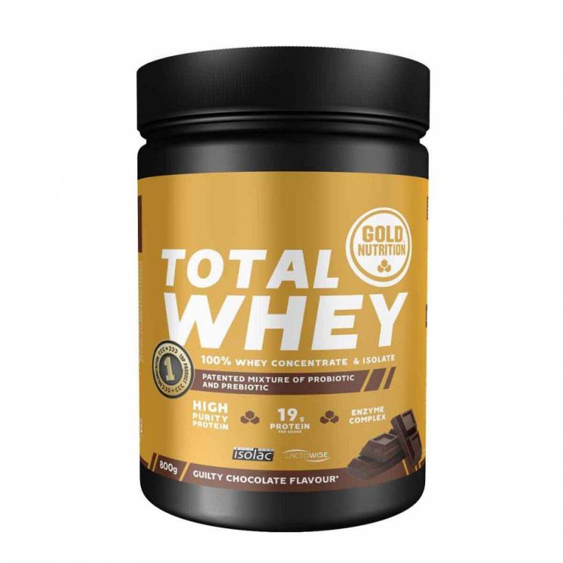 Protéine GoldNutrition Total Whey Chocolat 800g