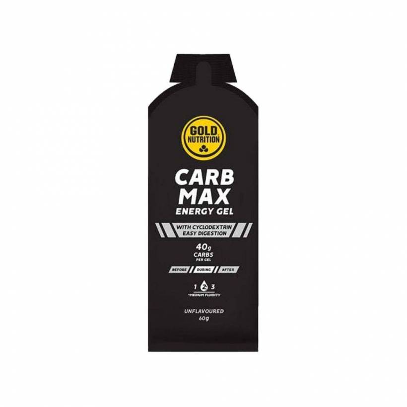 Gel Energético GoldNutrition Carb Max Energy Gel Boost Neutro 60g