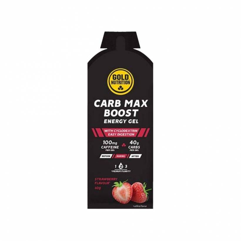 GoldNutrition Carb Max Energy Gel Boost Strawberry 60g
