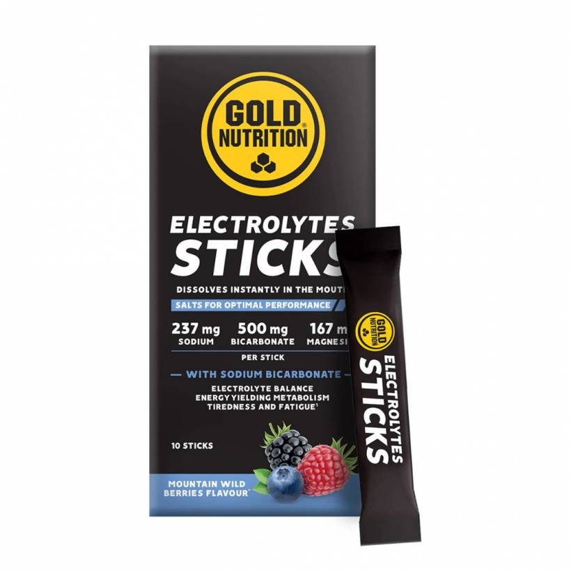 Gold Nutrition Electrolyte Sticks Forest Fruits (10 Sachets)