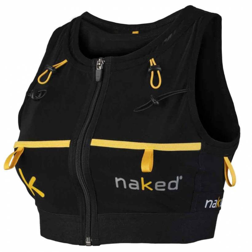 Naked High Capacity Vest Black Yellow Women