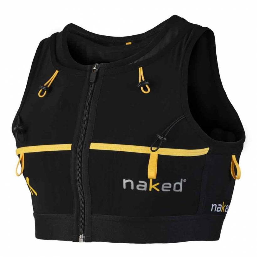 Colete Naked High Capacity Preto Amarelo