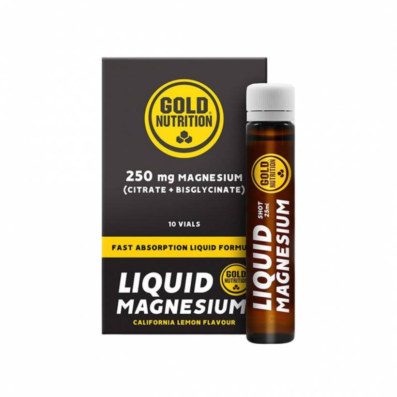 Magnesio GoldNutrition 250mg (10x25ml)