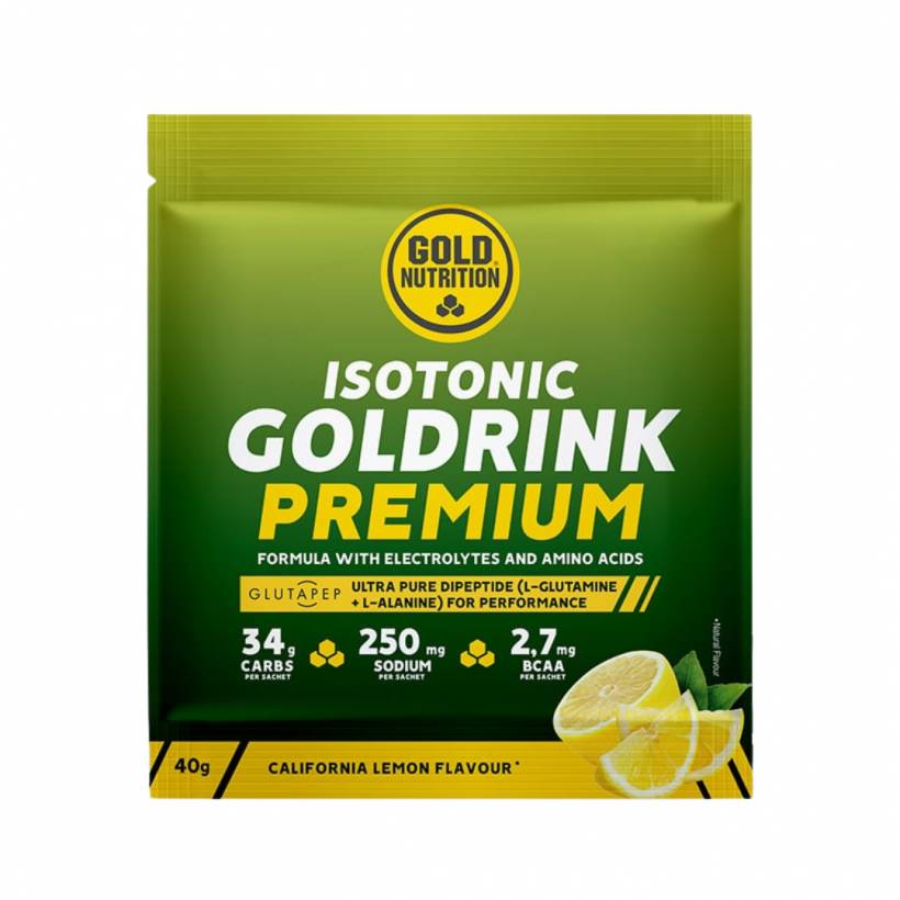Bebida Isotônica GoldNutrition Gold Drink Premium Limão 40g
