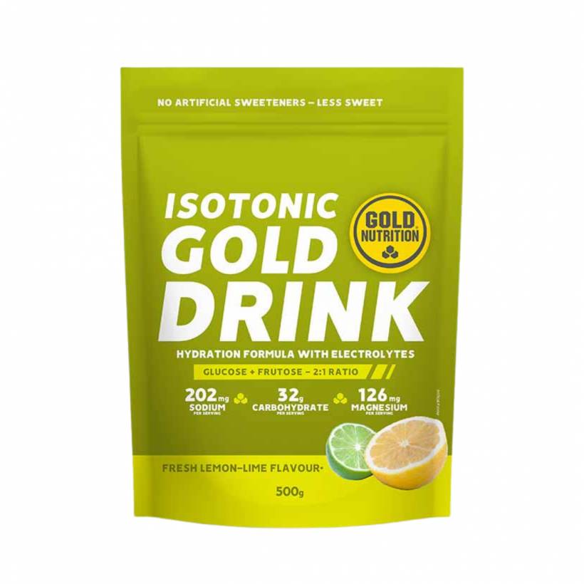 GoldNutrition Gold Drink Lemon 500g Isotonic Drink