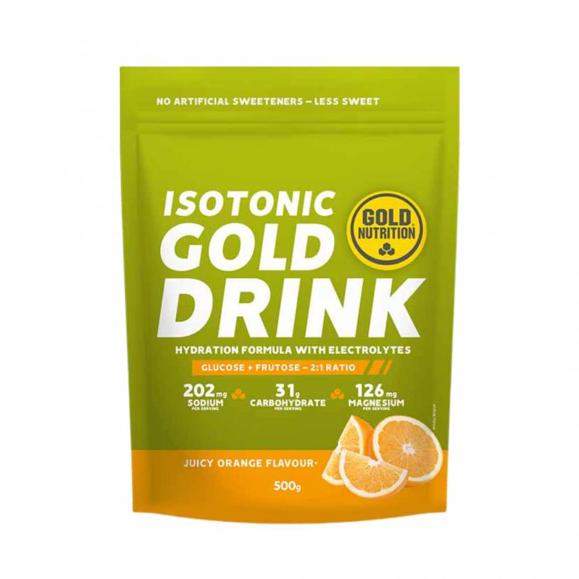 Isotonisches Getränk GoldNutrition Gold Drink Orange 500g