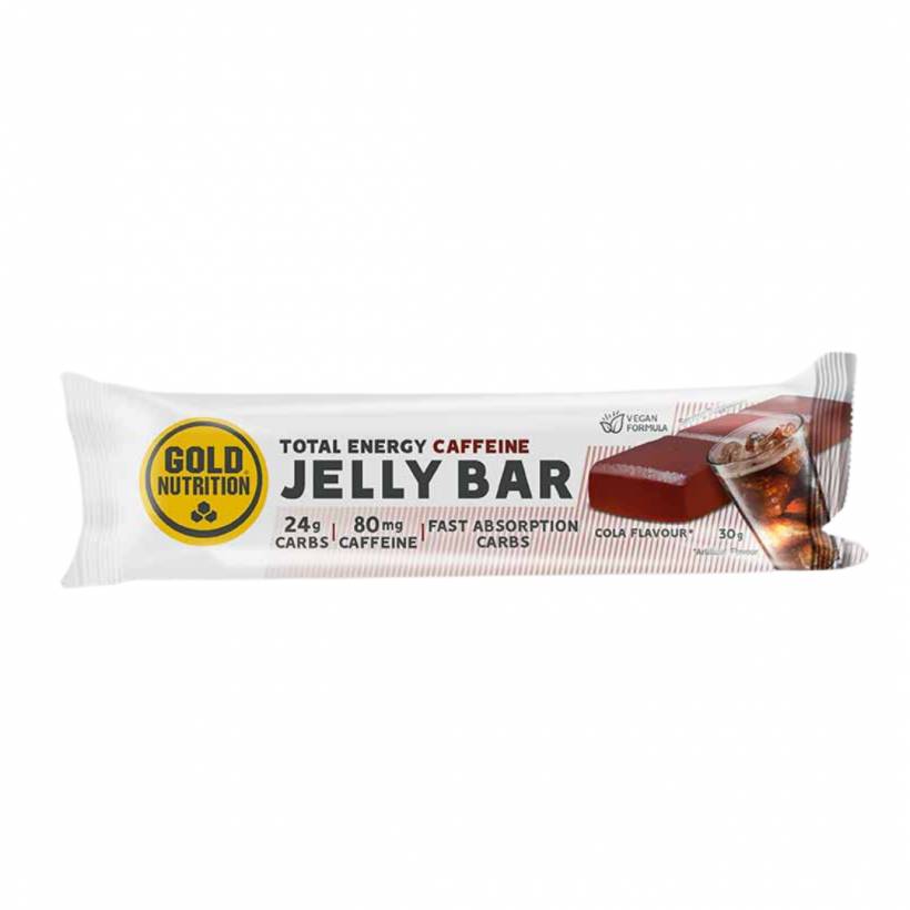 Barrita Energética GoldNutrition Jelly Bar Caffeine Cola 30g