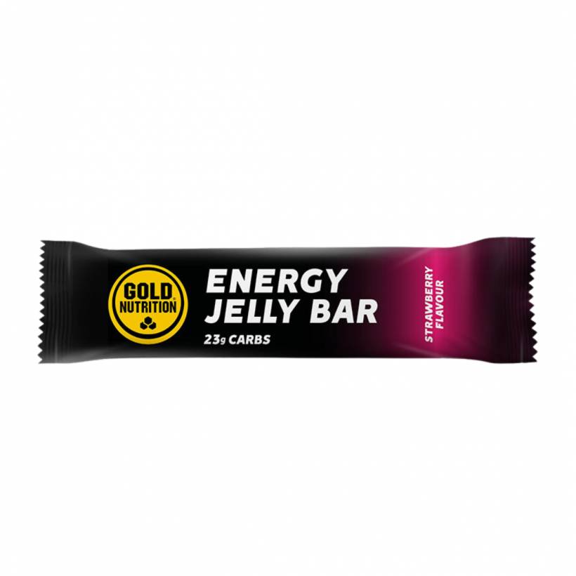 Energieriegel GoldNutrition Jelly Bar Erdbeere 30g