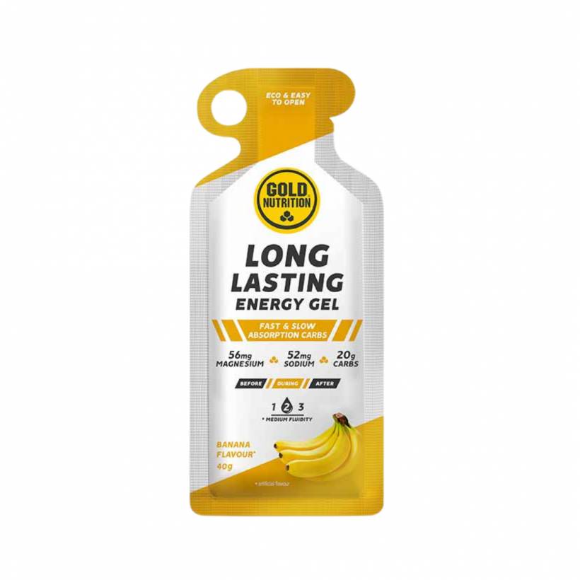 Gel Energético GoldNutrition Long Lasting Plátano 40g