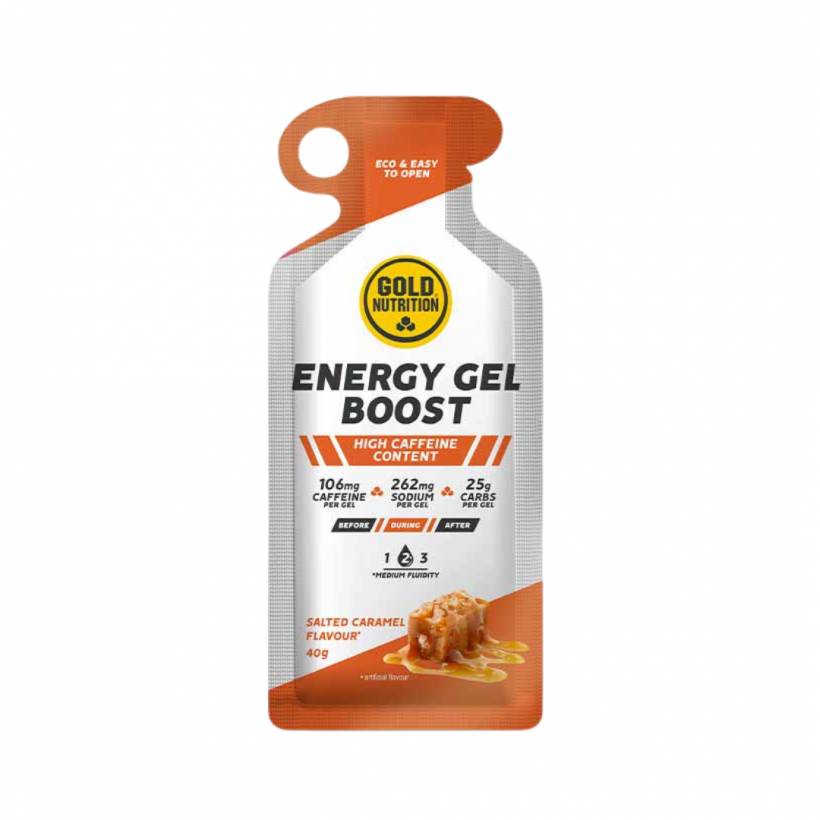 Żel Energetyczny GoldNutrition Boost Plus Słony Karmel 40g