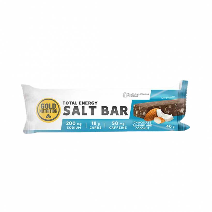 Energieriegel GoldNutrition Total Energy Salt Bar Mandel und Kokosnuss 40g