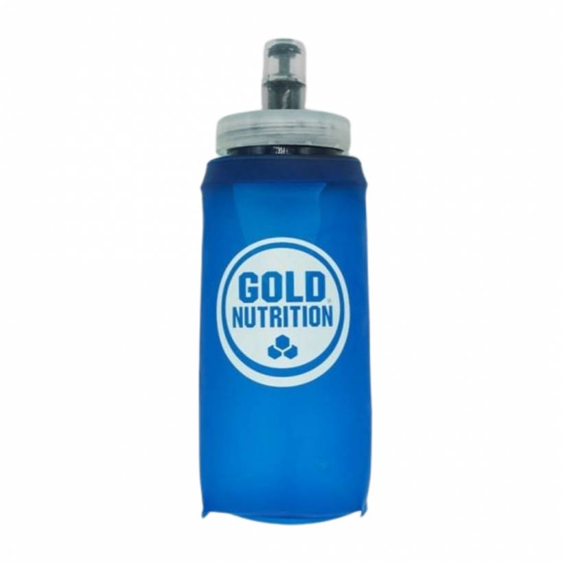 Garrafa Maleável GoldNutrition 300ml Azul
