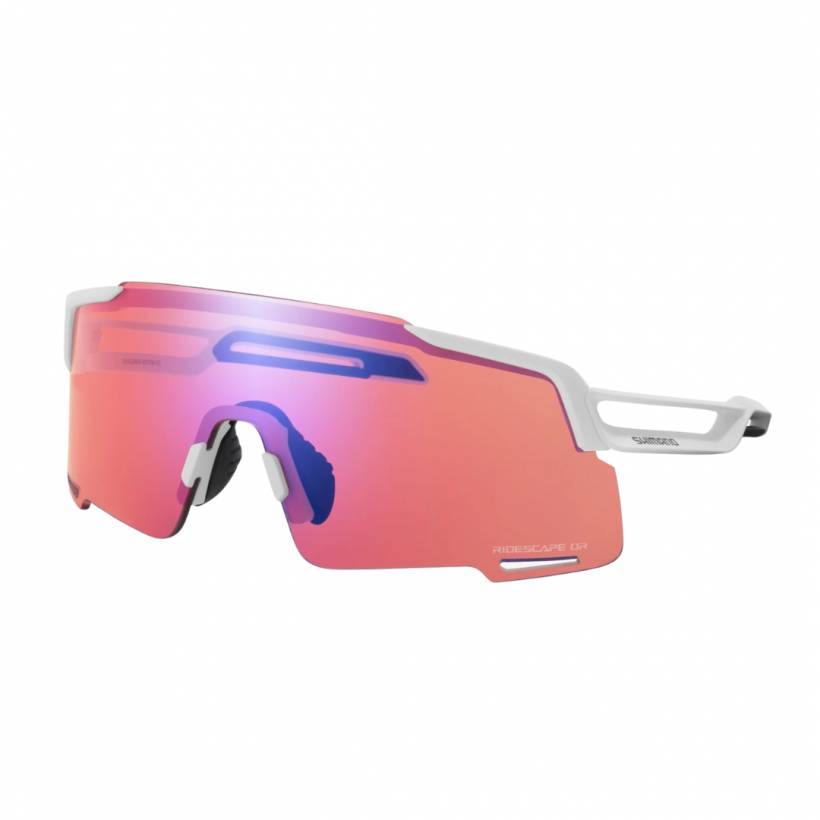 Shimano Equinox Weiße Brille mit Ridescape RD Gläsern