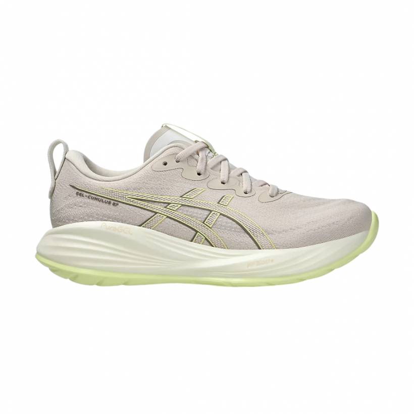 Scarpe Asics Gel-Cumulus 27 Grigio Verde SS25 Donna