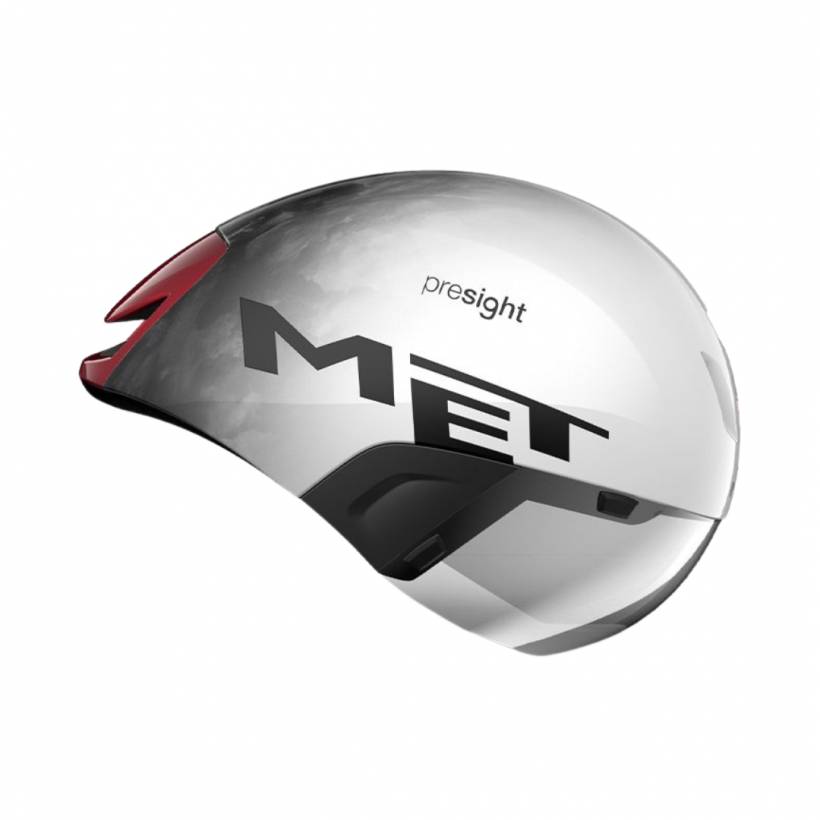 Helmet MET Codatronca UAE Team Emirates Edition 2025 White Black