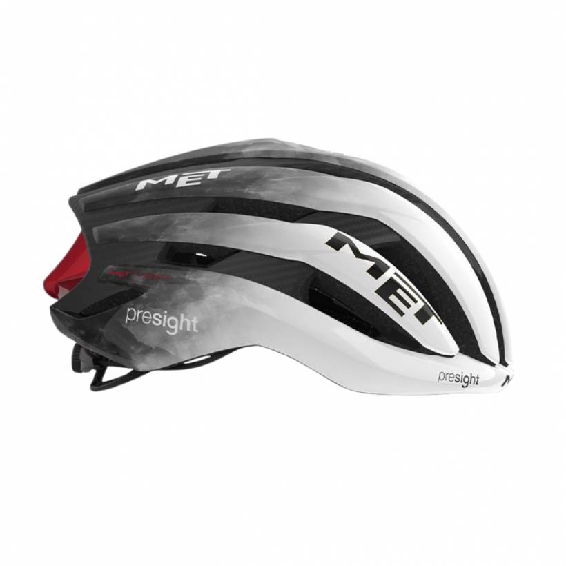 MET Trenta 3K Carbon Mips UAE Team Emirates Edition 2025 Helmet White Black