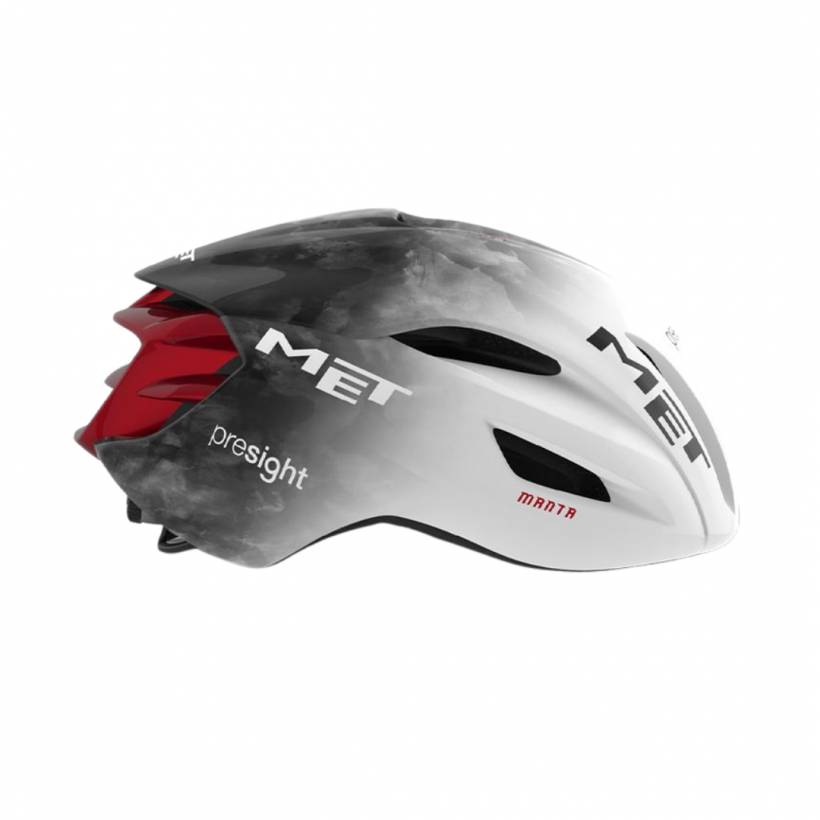 Kask MET Manta Mips UAE Team Emirates Edition 2025 Biały Czarny