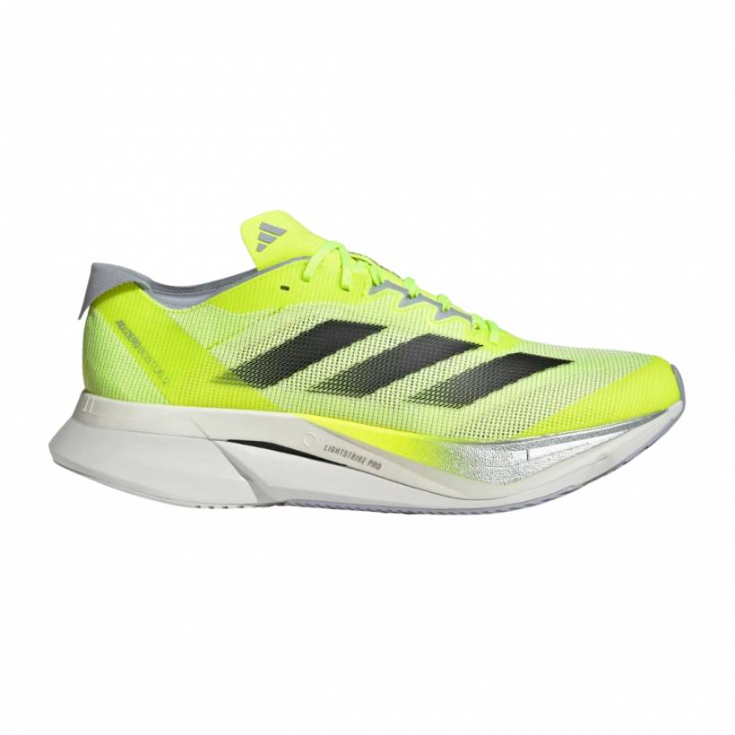 Buty Adidas Adizero Boston 12 Żółto-Czarne SS25