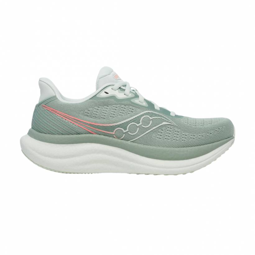 Scarpe Saucony Triumph 23 Verde Grigio AW25 Donna