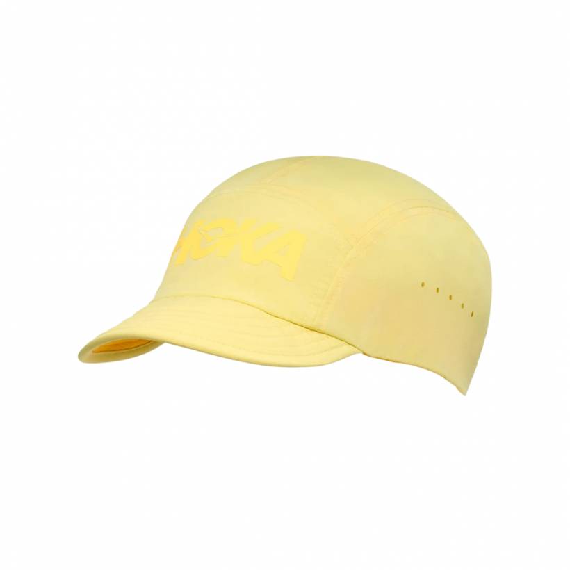 Foldable Hoka Cap Yellow