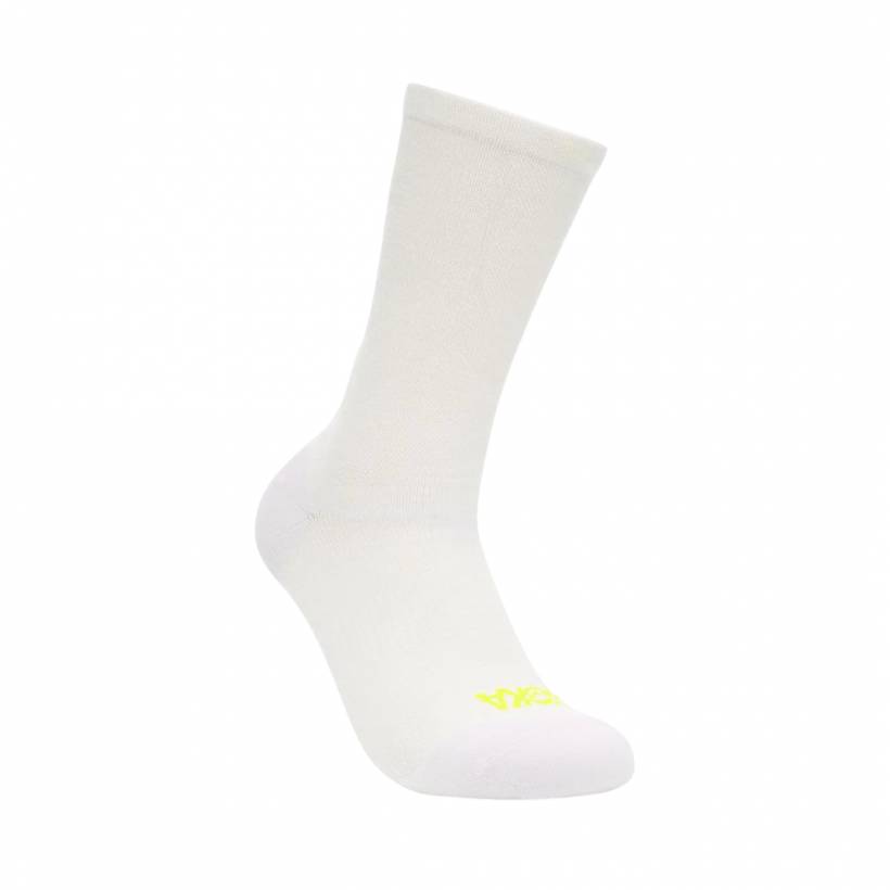 Calcetines HOKA Clifton Crew Run Blanco
