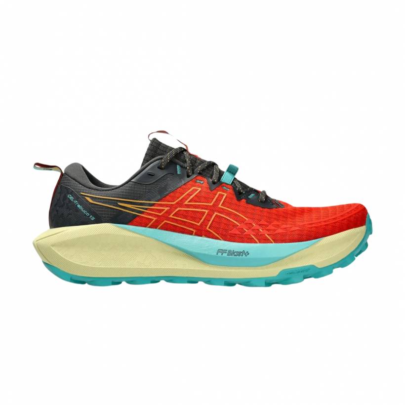 Zapatillas Asics Gel-Trabuco 13 Naranja Azul AW25