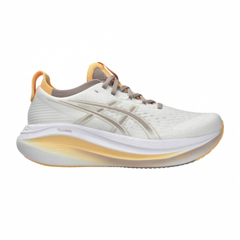 Chaussures Asics Gel-Nimbus 27 Beige Jaune AW25 Femme