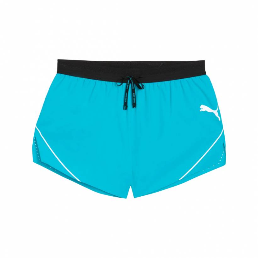 Puma RaceDay Ultraweave 3” Blue Black Shorts