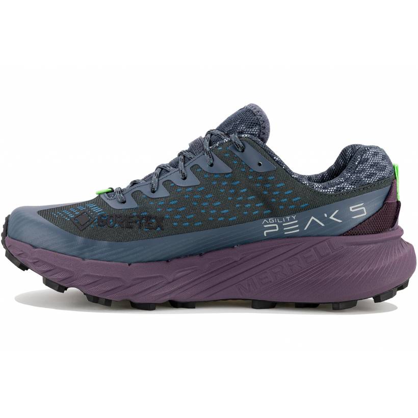 Buty Merrell Agility Peak 5 GTX niebiesko-fioletowe