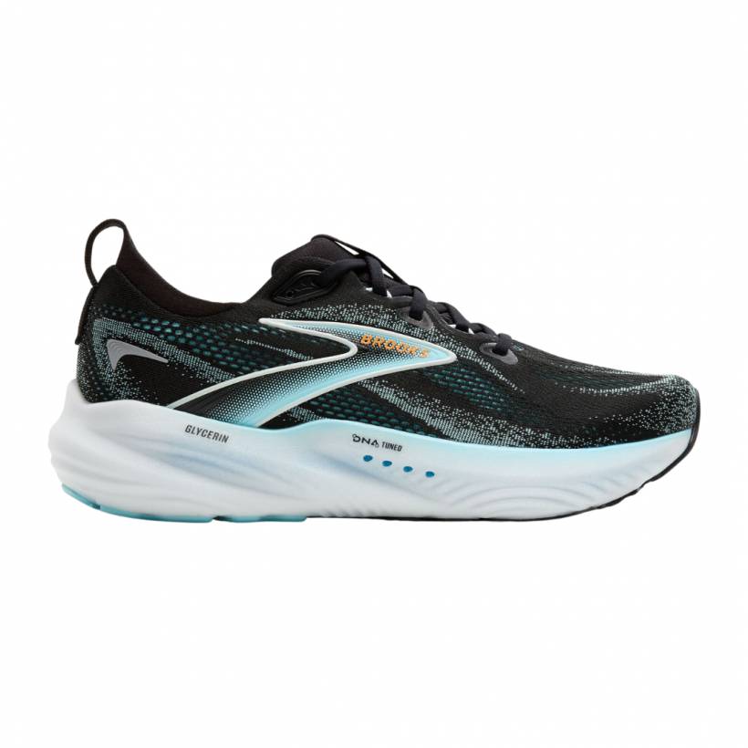 Brooks Glycerin 22 Shoes Black Blue AW25