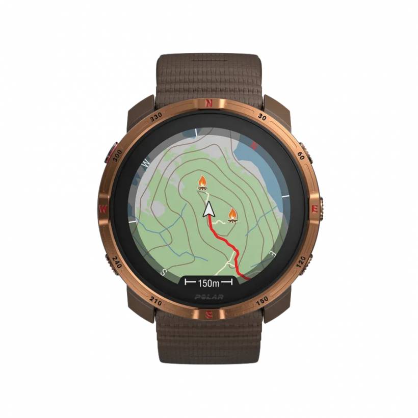 Zegarek Polar Grit X2 Brązowy