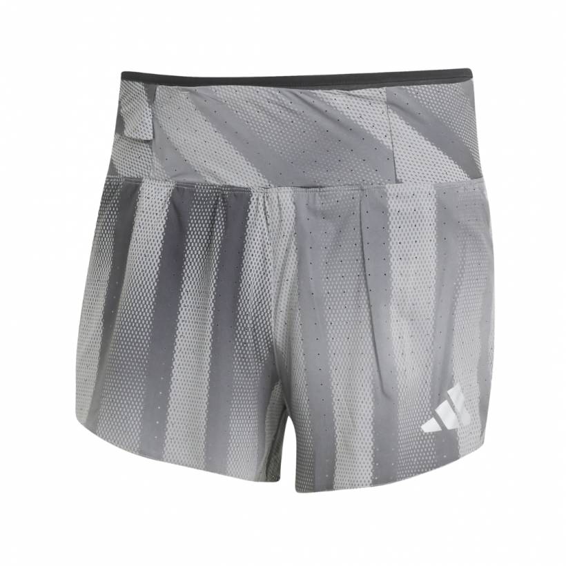 Pantalón Corto Adidas Adizero 3IN Gris